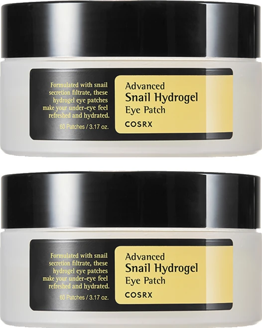 코스알엑스 어드벤스드 스네일 하이드로겔 아이패치, 60개입, 2개 - 쿠팡
