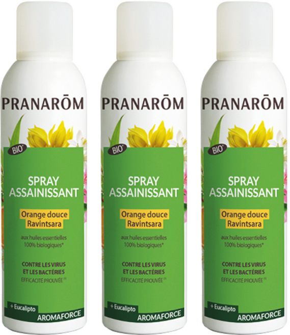프라나롬 아쎄니썽 스프레이, 150ml, 3개, 오렌지