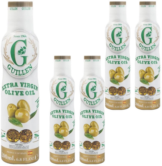 GUILLEN 特級初榨橄欖油 噴霧式, 200ml, 5瓶