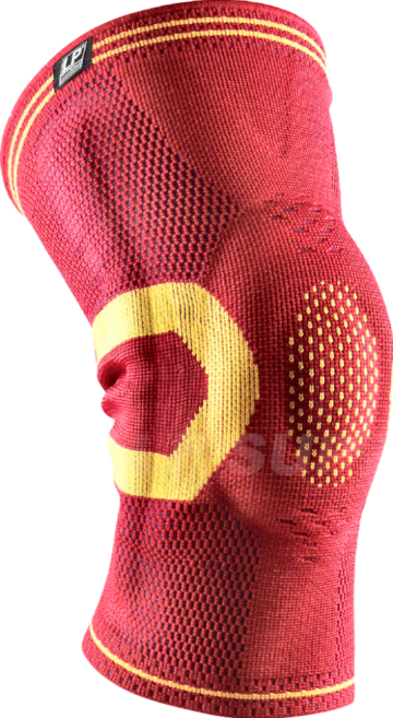 LP SUPPORT 精銳分級加壓護膝 170XT-RD-L-02 紅色, 1個