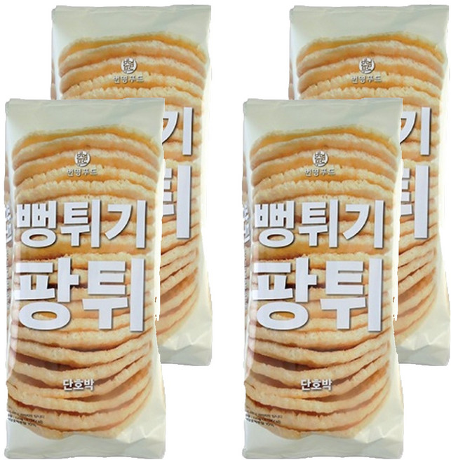 팡튀 단호박 뻥튀기, 120g, 4개