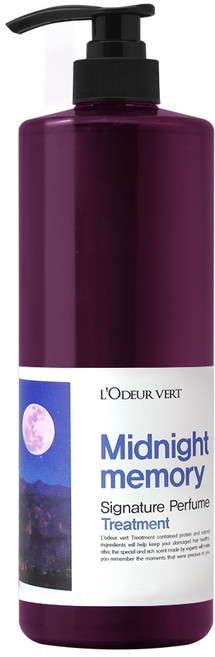 로더베르 시그니처 퍼퓸 트리트먼트 미드나잇메모리 1000ml, 1L, 1개