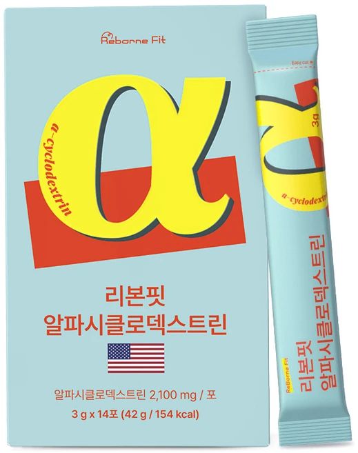 리본핏 알파 시클로덱스트린 14p, 42g, 1개 - 쿠팡
