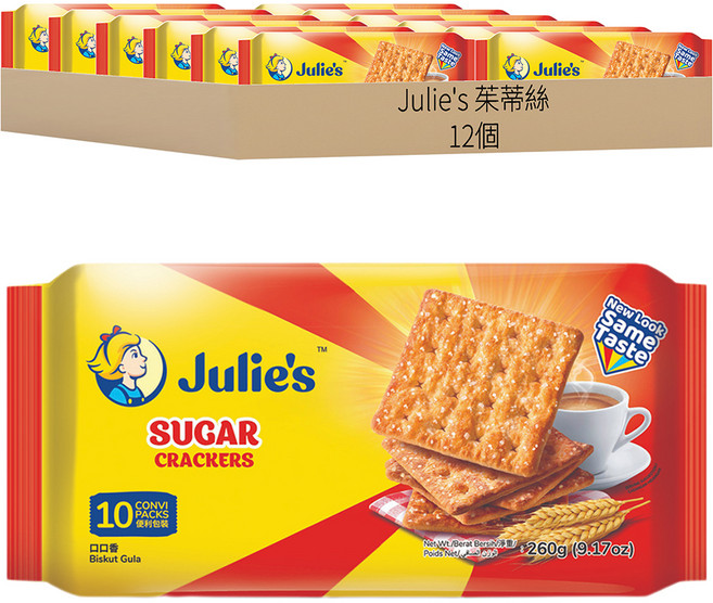 Julie's 茱蒂絲 焦糖風味餅, 260g, 12個