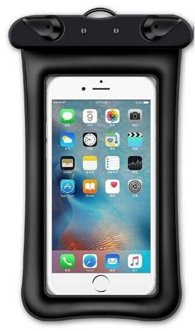 Lofor 樂活生活家 9992手機袋/防水, 黑色 + 透明, 1個