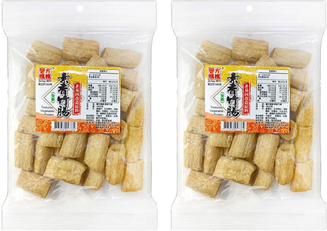 譽方媽媽 素香竹腸, 180g, 2包