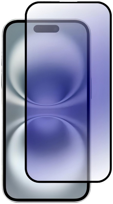 LY 立元 iPhone16系列 鑽石級抗藍光鋼化膜, 1入