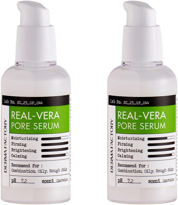 더마팩토리 리얼베라 모공 세럼, 80ml, 2개