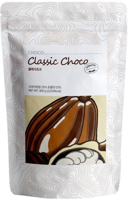 베오베 클래식 초코 파우더, 1개입, 1개, 800g