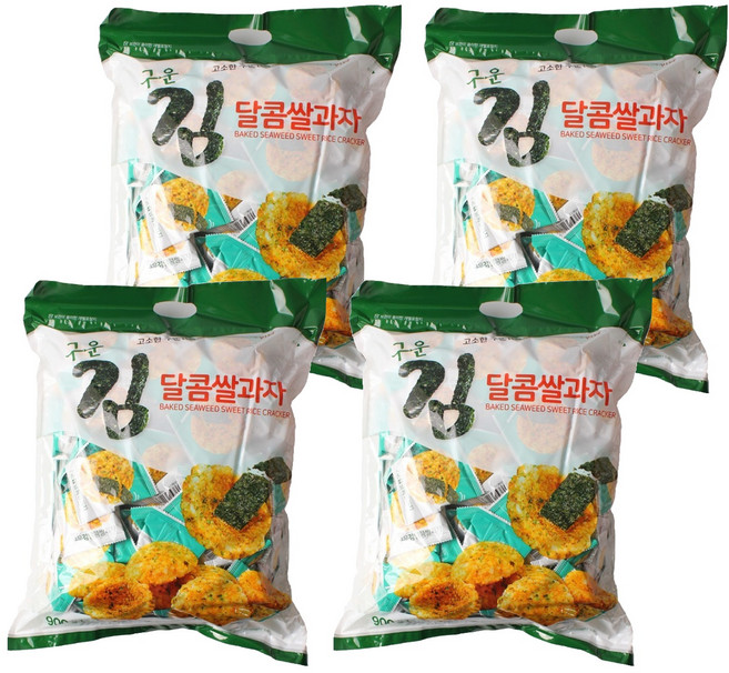 구운김 달콤 쌀과자, 4개, 900g