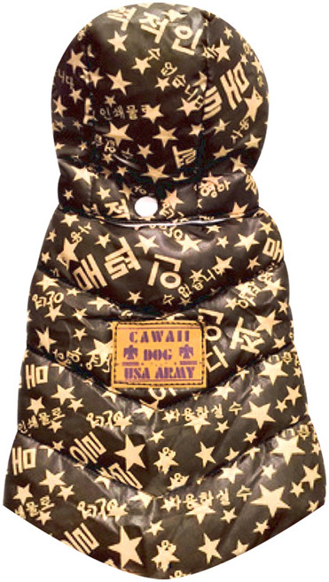 SassyDog 外套, 韓字, 1件