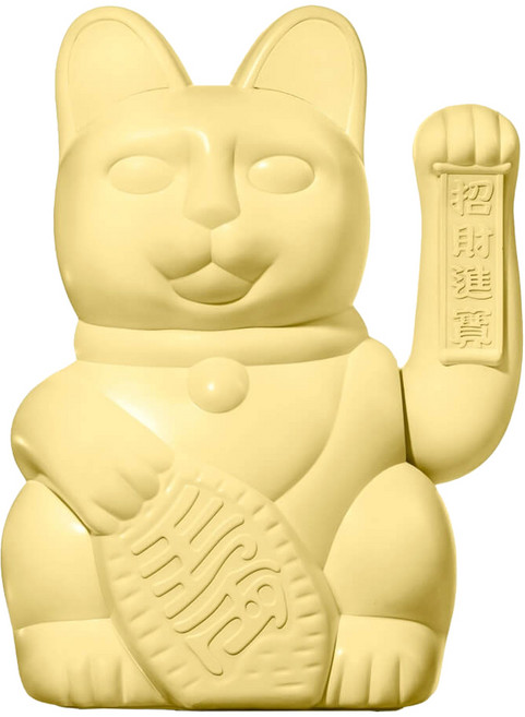 DONKEY LUCKY CAT 幸運繽紛招財貓 - 30cm, 黃色