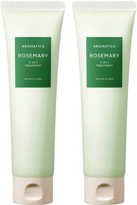 아로마티카 로즈마리 3 in 1 트리트먼트, 160ml, 2개 - 쿠팡
