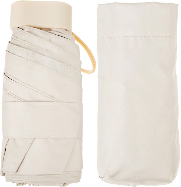 코멧 UV 99.9% 자외선(UV) 차단 초경량 5단 미니 우산 양산 겸용 + 커버포함