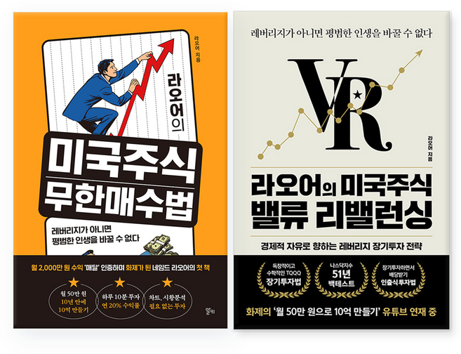 라오어의 미국주식 무한매수법 + 밸류 리밸런싱 세트, 라오어, 알키