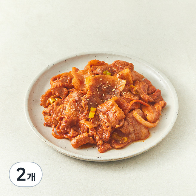 고급진 고추장 삼겹살 제육볶음, 2개, 600g