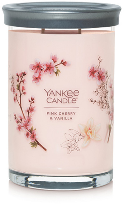 YANKee CANDLe 經典隨行杯 L, 粉紅櫻桃與香草, 567g, 1個