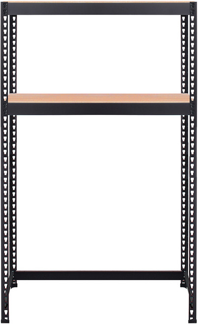 스피드랙 V2 세탁기 스탠드 선반, 블랙, 2단