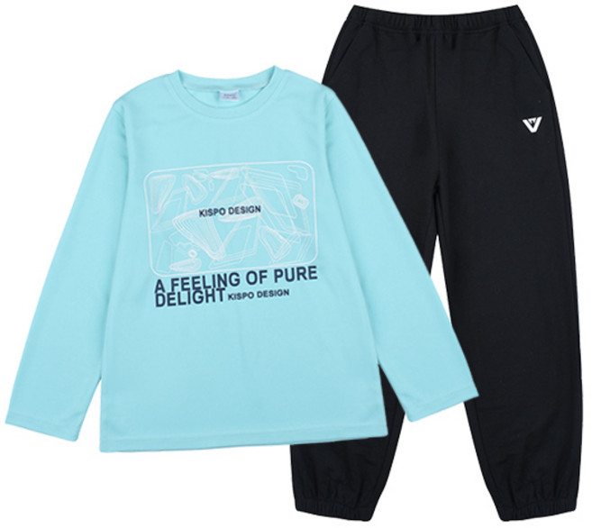 키스포 아동용 아론데일리스웨트 상하세트