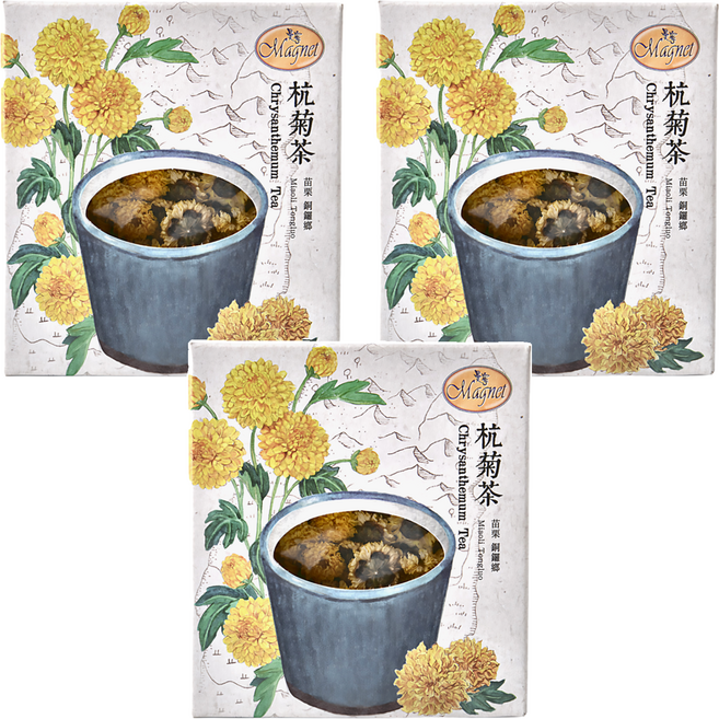 Magnet 曼寧 杭菊茶, 30g, 1入, 3盒