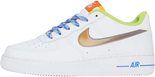 NIKE 耐吉 兒童款 AIR FORCE 1 LV8 運動鞋 DQ7767-100
