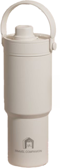 7822 Shop 生活選物 旅伴訂製茶倉保溫杯, 奶霜白, 735ml, 1個