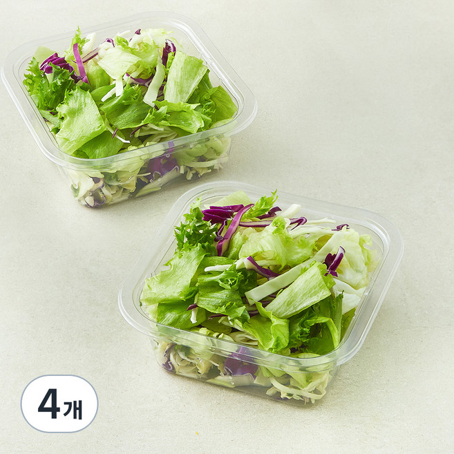 피그인더가든 데일리믹스 베이직샐러드, 100g, 4개