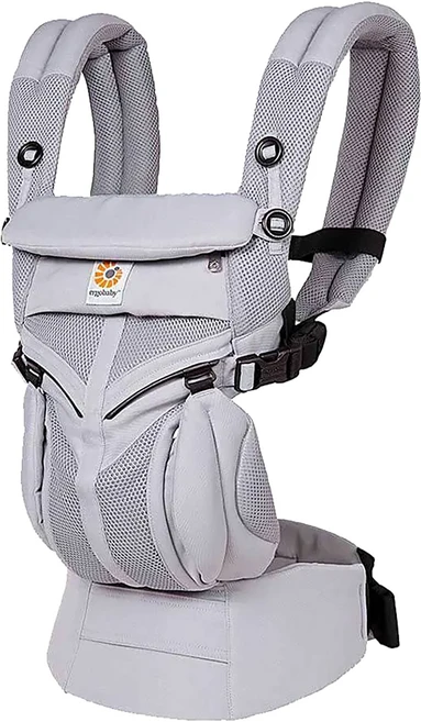 ergobaby OMNI 全階段型四式360透氣款 0~48個月, 淡紫灰