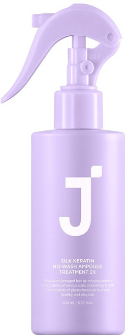 제이숲 실크 케라틴 노워시 앰플 트리트먼트 2X 스프레이형 헤어에센스, 200ml, 1개