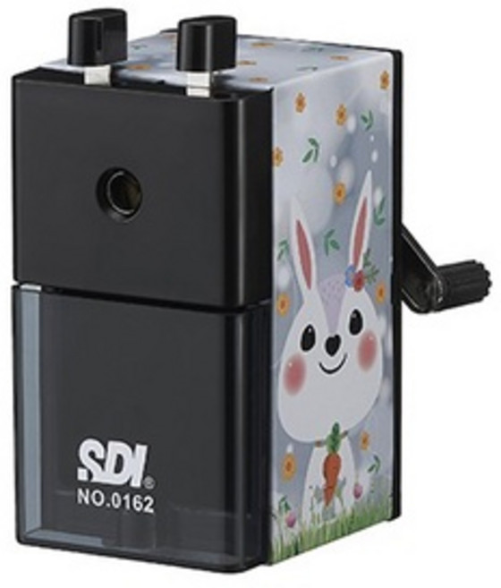 SDI 手牌 好學生金屬削鉛筆機, 顏色隨機, 1個