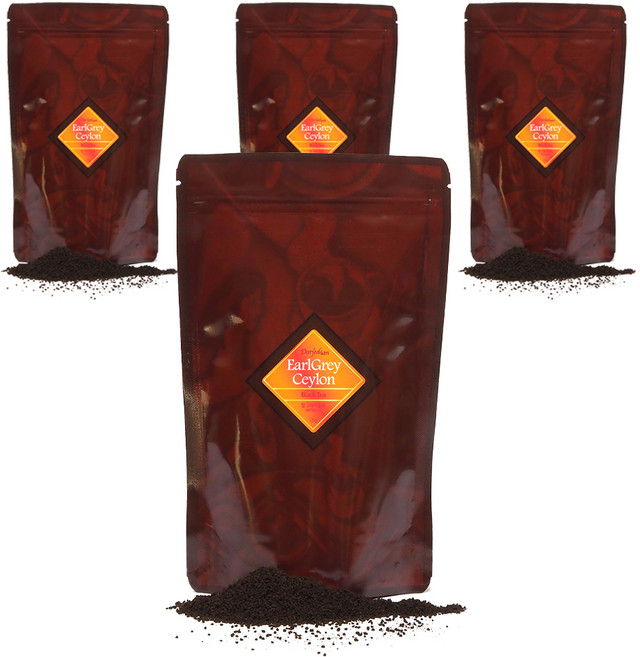 다질리언 얼그레이 실론 침출차 리필, 125g, 4개