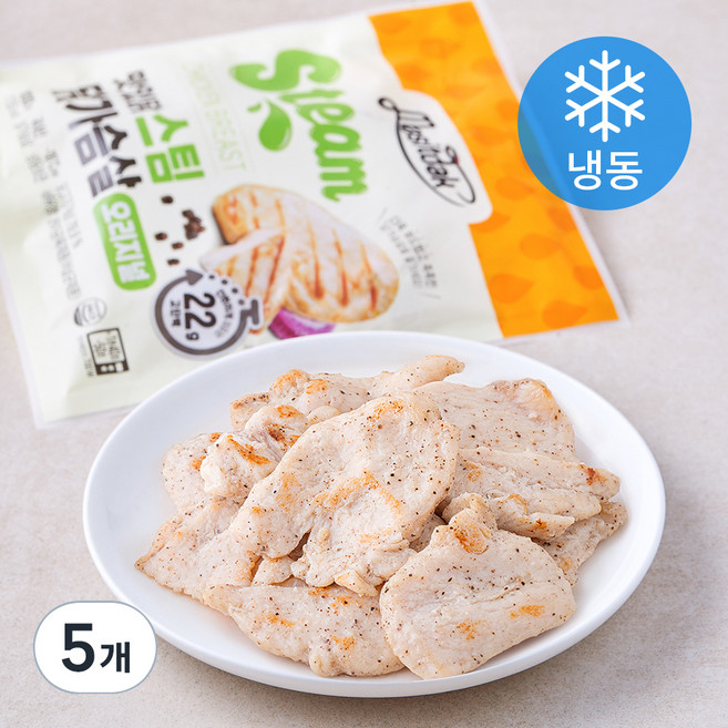 맛있닭 스팀 닭가슴살 오리지널 (냉동), 100g, 5개