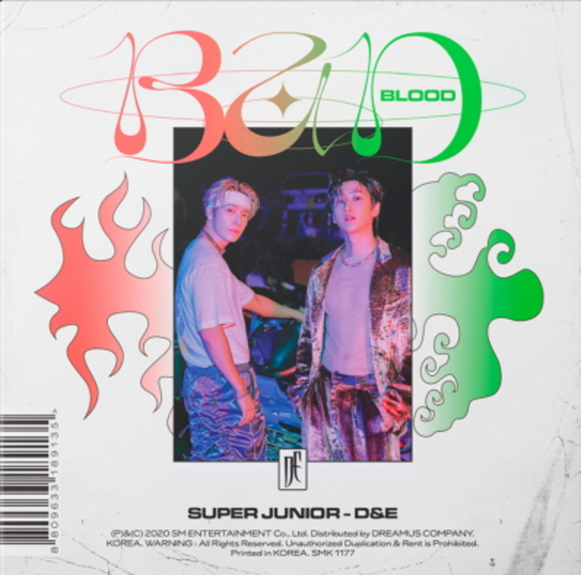 D&E(Super Junior) 迷你4輯《BAD BLOOD》(版本隨機)
