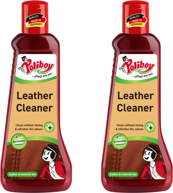 폴리보이 레더 클리너 가죽 클리닝 로션, 200ml, 2개