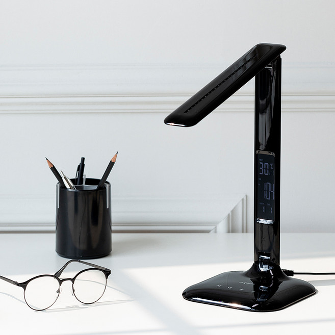 프리즘 LED 스탠드 CLAIR PL-550, 블랙