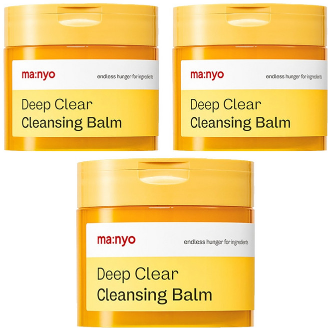 마녀공장 딥 클리어 클렌징 밤, 132ml, 3개