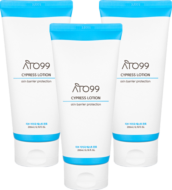아토99 피부 진정 수분케어 편백수 사이프러스 로션, 3개, 200ml