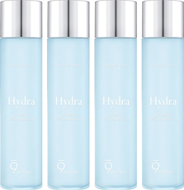 나인위시스 하이드라 앰플 토너, 150ml, 4개 - 쿠팡