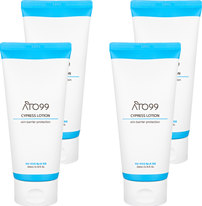 아토99 피부 진정 수분케어 편백수 사이프러스 로션, 4개, 200ml