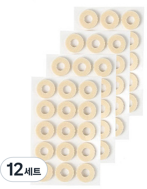 원티크 보호 패드 원형 세트, 12세트