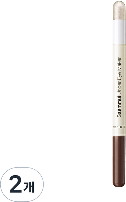 더샘 샘물 애교살 메이커 아이섀도, 04애교통통아이보리, 2개