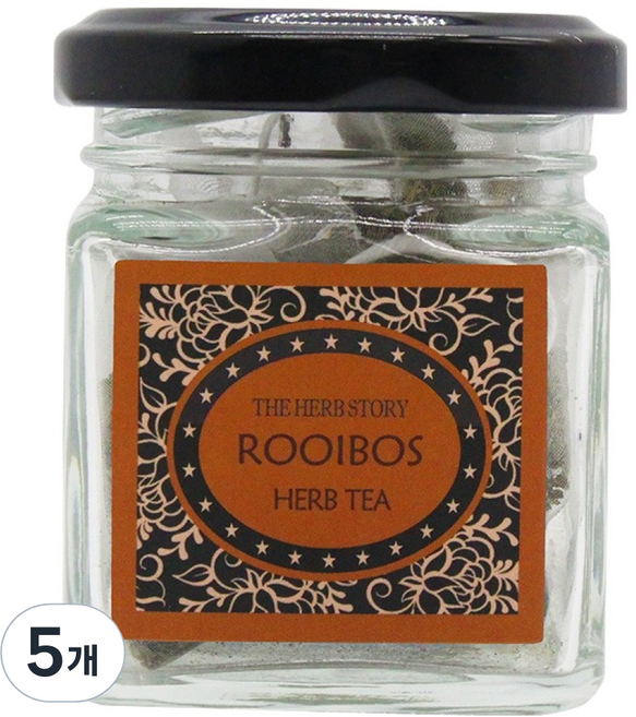 더허브스토리 허브차 루이보스 삼각티백, 1g, 5개, 5개입