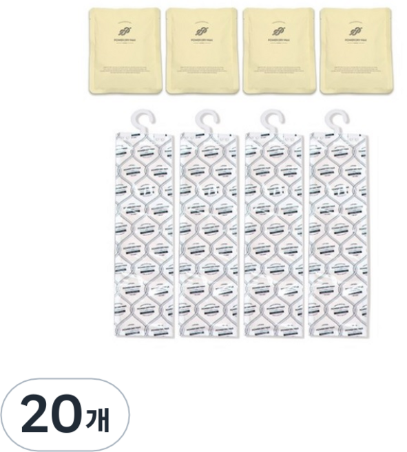 새남맥스 파워 드라이맥스 실리카겔 걸이형, 120g, 20개