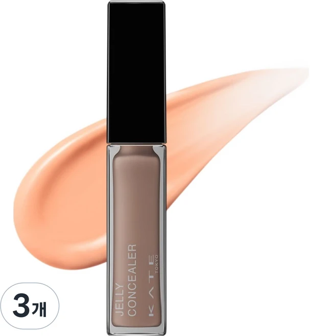 케이트 젤리 글로스 래스팅 컨실러 6g, 오렌지, 3개 - 쿠팡
