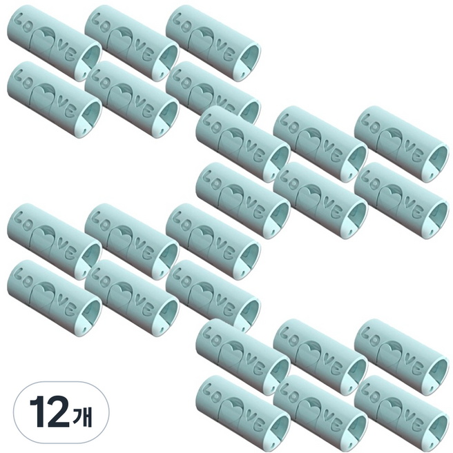 아케이바이 고급형 매트리스 시트 고정 클립 6p, 12개, 블루