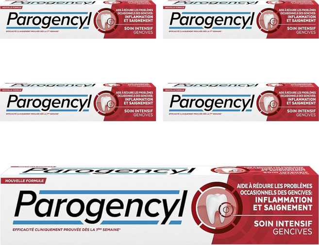 Parogencyl 倍樂喜 牙周保健牙膏, 75ml, 5條