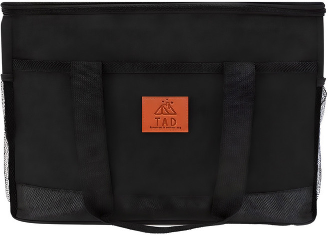 TAD 보냉가방 쿨러백, 블랙, 33L