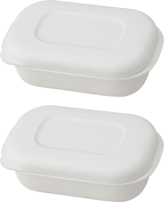 marna 日本製極系列冷凍白飯保鮮盒組-160ml, 2入, 1組