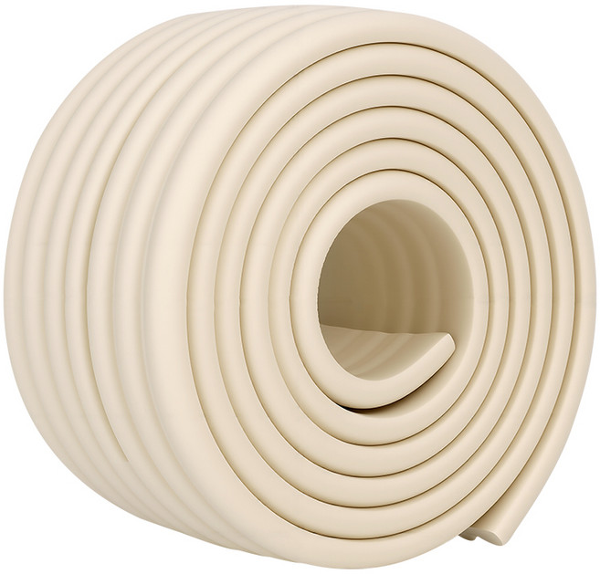 코멧 잘라쓰는 모서리 보호대 W타입, 크림색, 1개