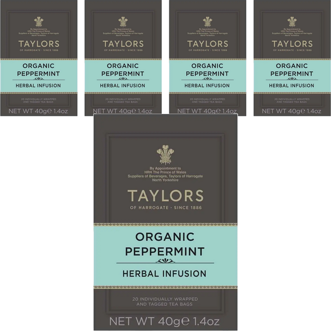 TAYLORS 泰勒茶 舒爽薄荷茶, 2g, 20包, 5盒